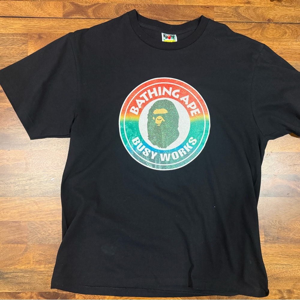 NWOT A Bathing Ape Busy Works T-Shirt XL